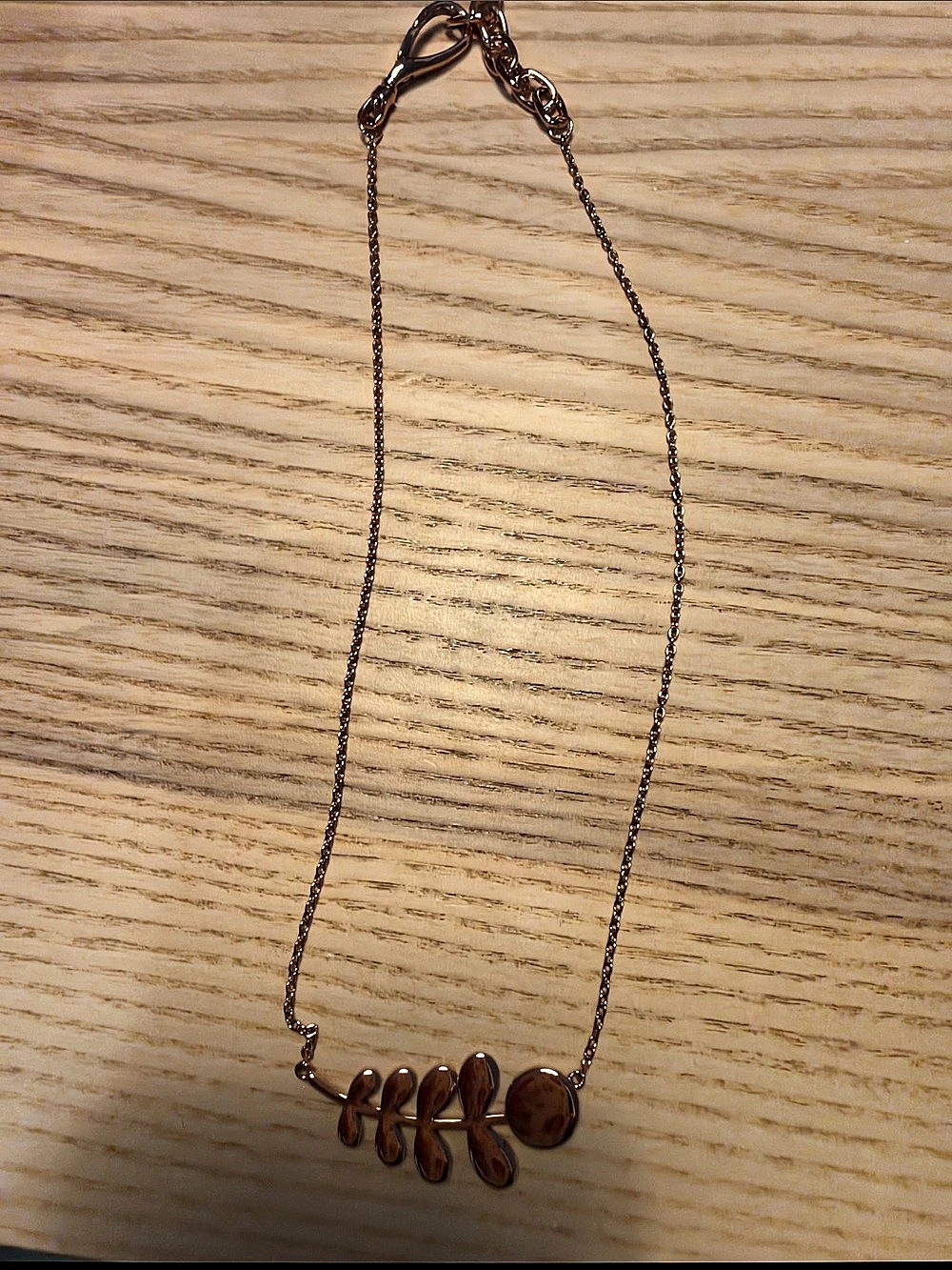 Brown Pendant Necklace